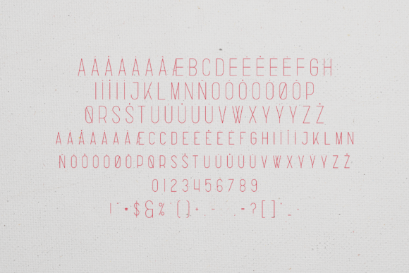 Fabulist Font font preview - 4