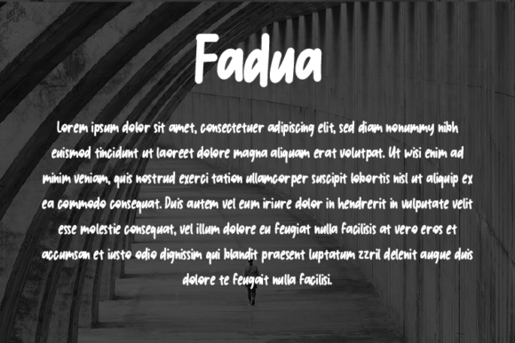 Fadua Font - Preview 2