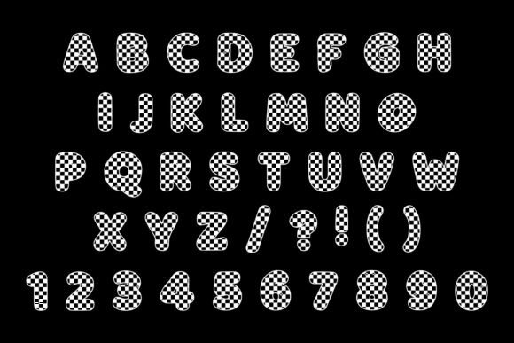 Finish Bubble Font - Preview 4