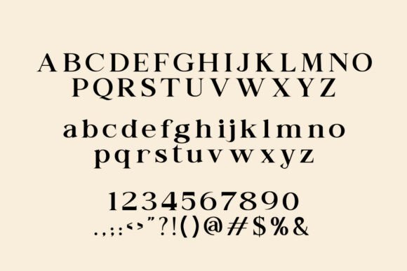 Fiorabela Font PNG with transparent background - Preview 1