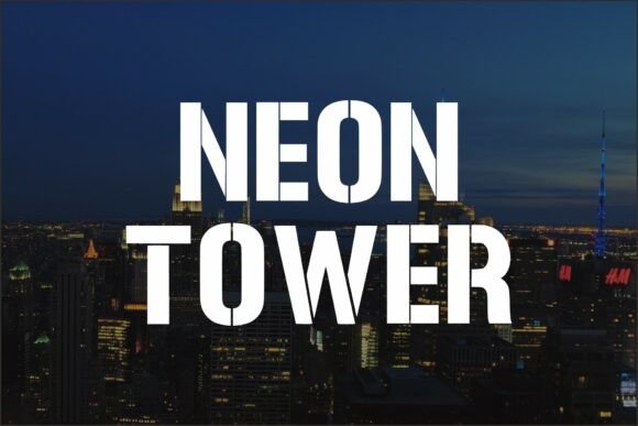 George Town Font PNG with transparent background - Preview 2