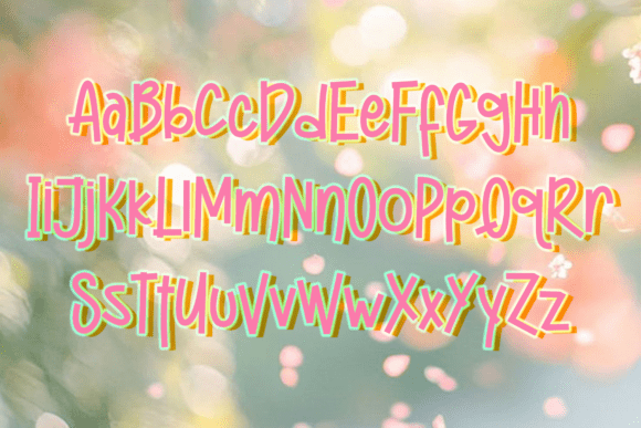 Hello Spring Font - Preview 3