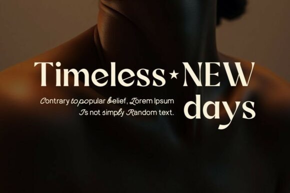 Marlyn Tomorrow Font font preview - 1