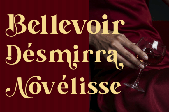 Nurencia Font PNG with transparent background - Preview 2
