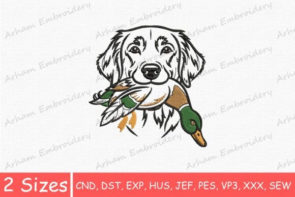 Retriever Duck Hunting Dog, Hunter Dog