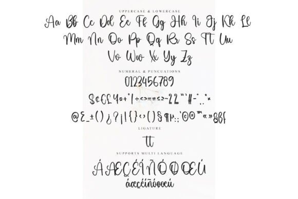 Rustic Grunge Font PNG with transparent background - Preview 6