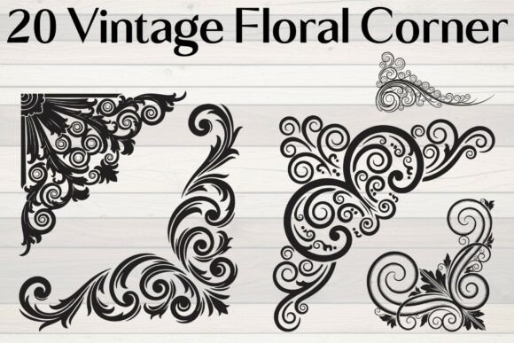 Vintage Floral Corner Bundle