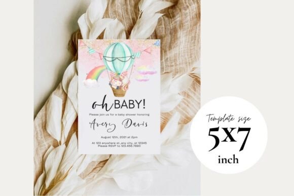 Baby Shower Welcome Sign & Invitation
