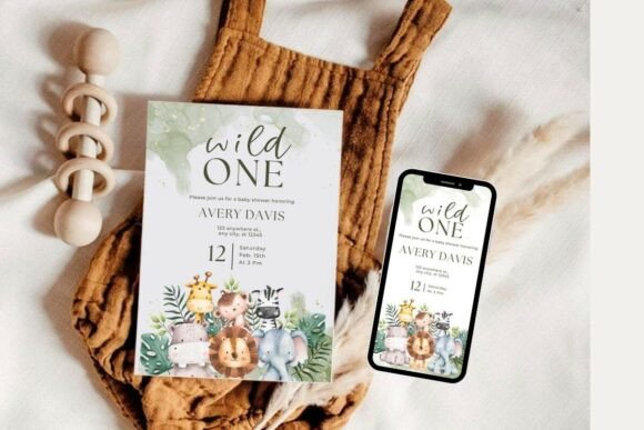 Baby Shower Welcome Sign & Invitation