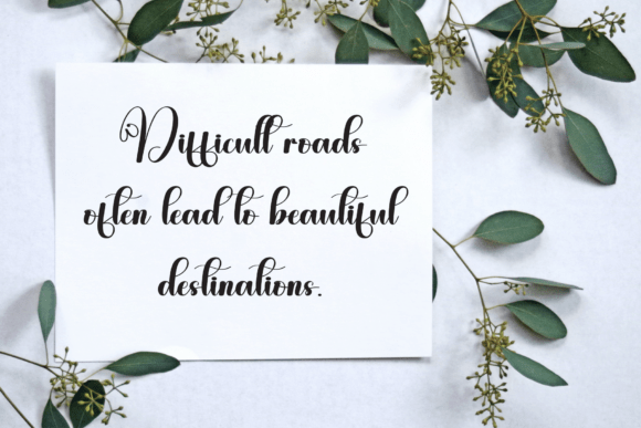 Beautigirl Font PNG with transparent background - Preview 2