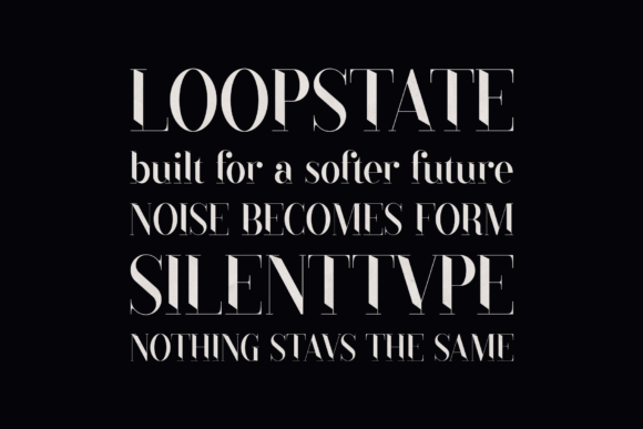 Black Goose Font - Preview 3