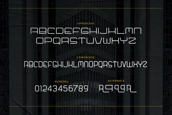 Bolong Font PNG with transparent background - Preview 1