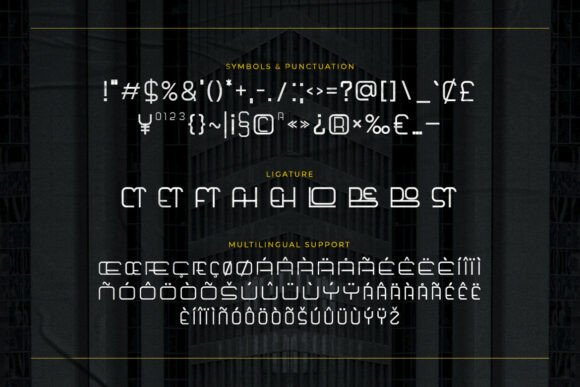 Bolong Font PNG with transparent background - Preview 2