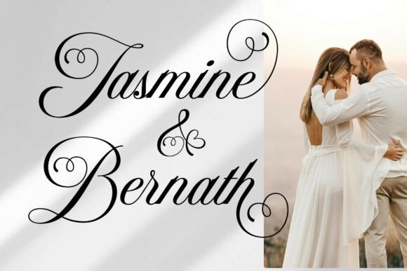 Bridesmaid Font - Preview 1