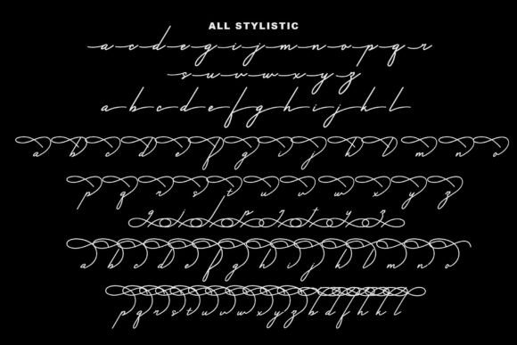 Bridney Hallway Font - Preview 6