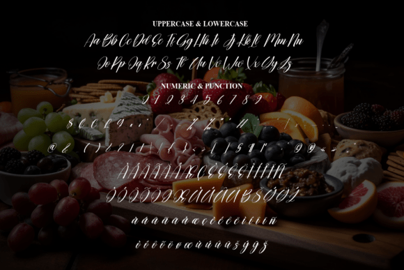 Charcuterie Font - Preview 6