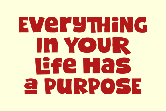 Chunky Rough Font PNG with transparent background - Preview 1