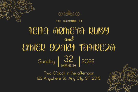 Clairmont Script Font - Preview 2