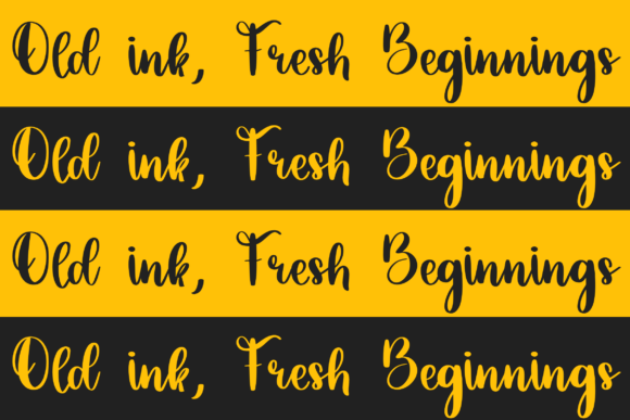 Clairmont Script Font - Preview 3