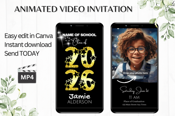 Electronic Graduation Invitation