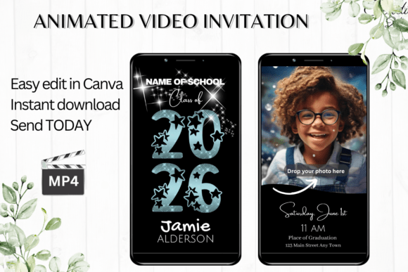 Electronic Graduation Invitation