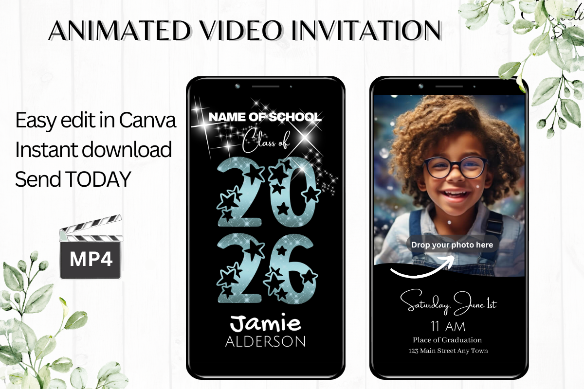 Electronic Graduation Invitation