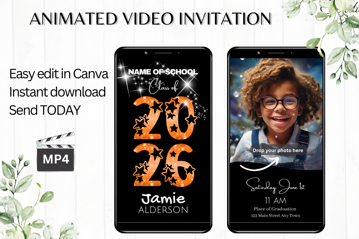 Electronic Graduation Invite