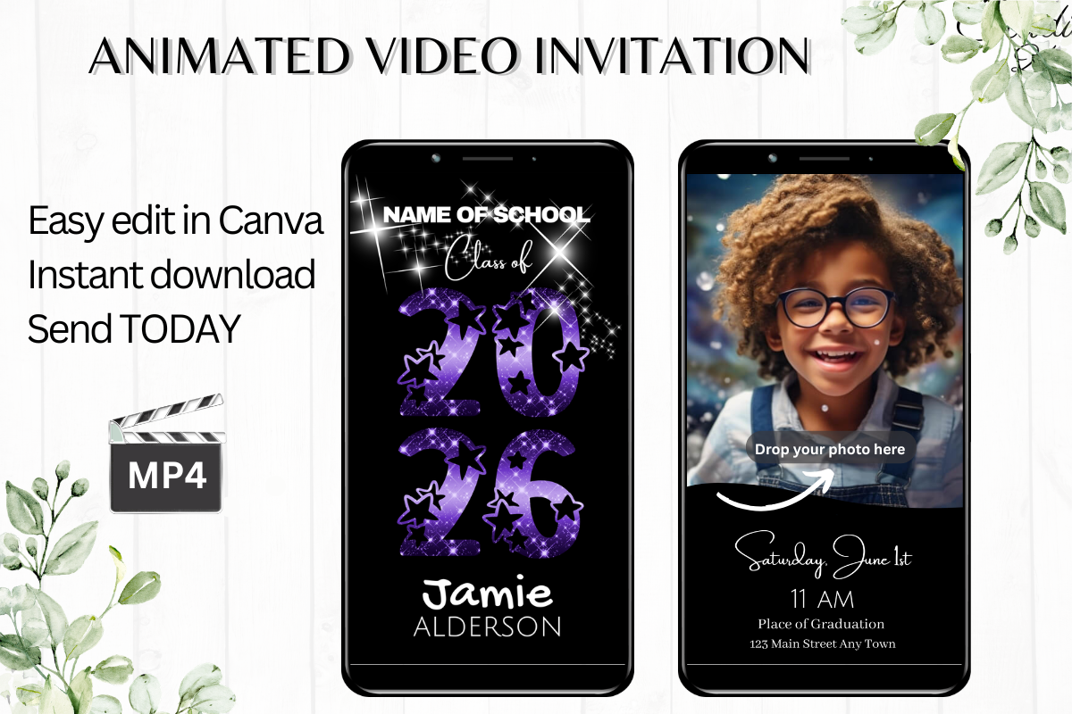 Electronic Graduation Invite