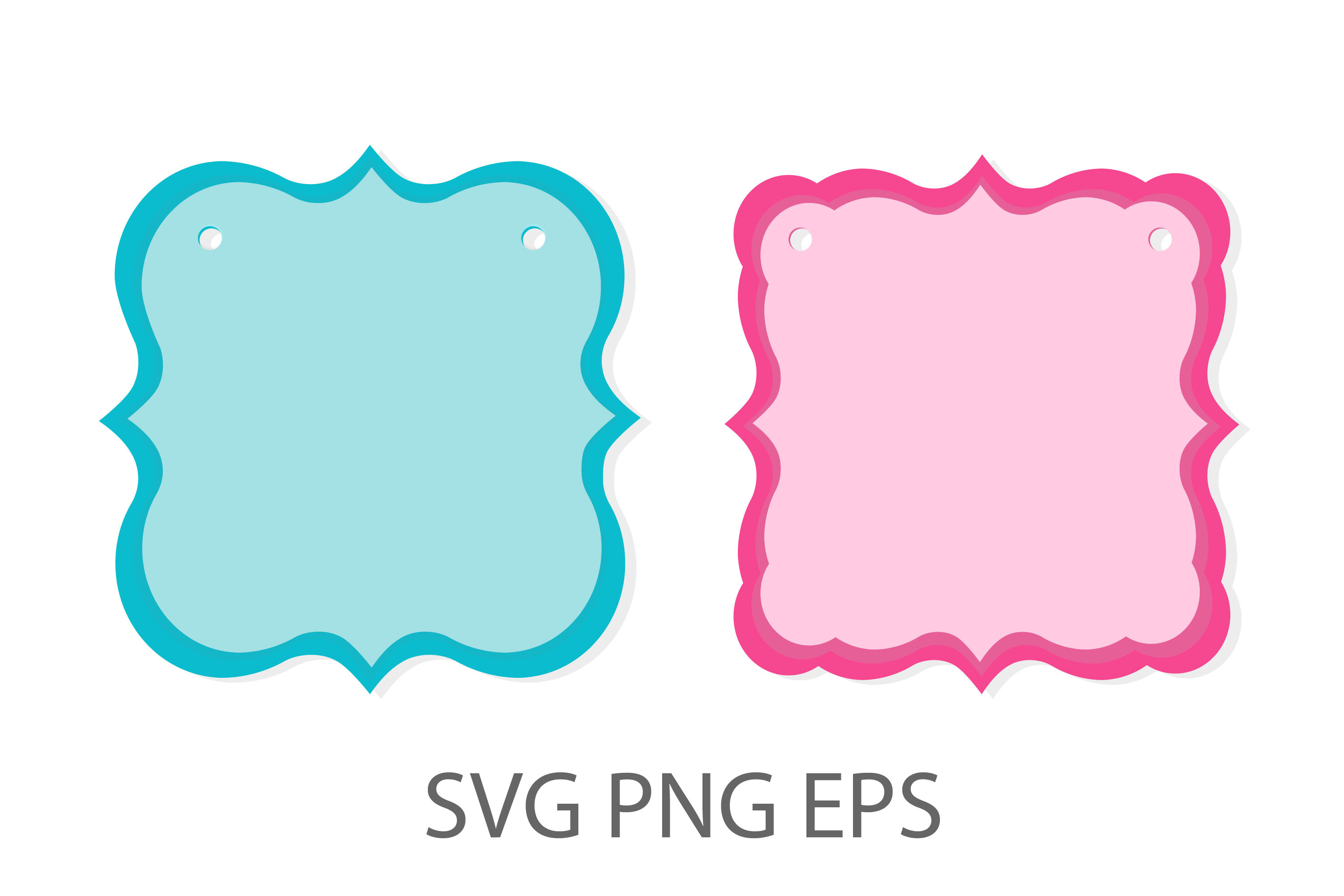 Flag Garland, Scalloped Edge Banner