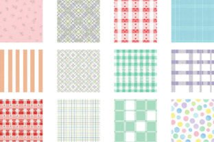 Happy Easter Digital Paper Set Graphic by Vintage · Creative Fabrica