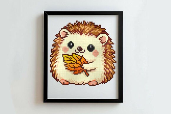Hedgehog Cross Stitch Pattern