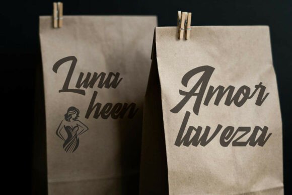 Kathers Mellow Font PNG with transparent background - Preview 3
