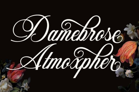 Magnolena Font PNG with transparent background - Preview 2