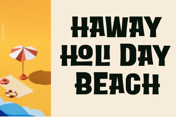 Moana Laguna Font PNG with transparent background - Preview 3