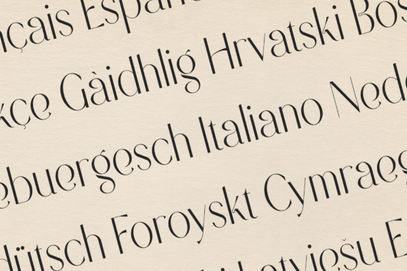 Modern Heritage Font PNG with transparent background - Preview 2