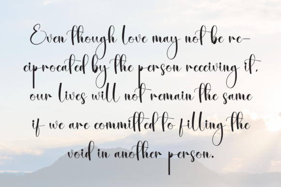 Moutley Font PNG with transparent background - Preview 5