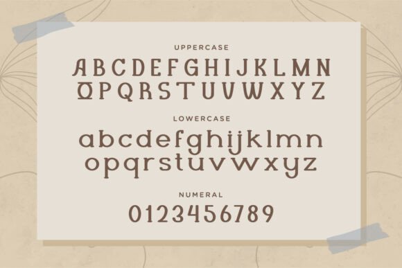 Neoora Font PNG with transparent background - Preview 1
