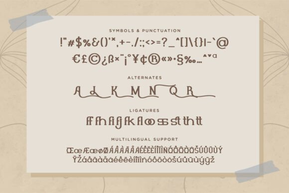 Neoora Font PNG with transparent background - Preview 2