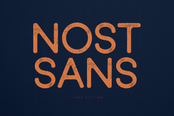 Nost Sans Sans Serif Font By vladfedotovv