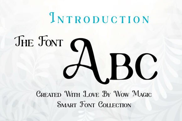 Opulent Editorial Font PNG with transparent background - Preview 1