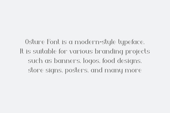 Osture Font PNG with transparent background - Preview 4