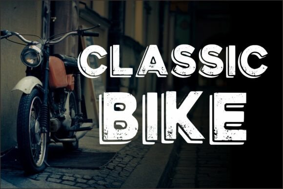 Retro Street Font PNG with transparent background - Preview 2