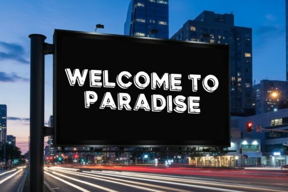 Retro Street Font PNG with transparent background - Preview 5