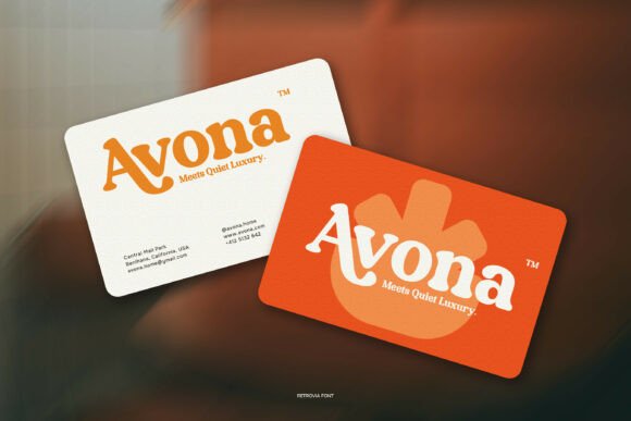 Retrovia Font PNG with transparent background - Preview 4
