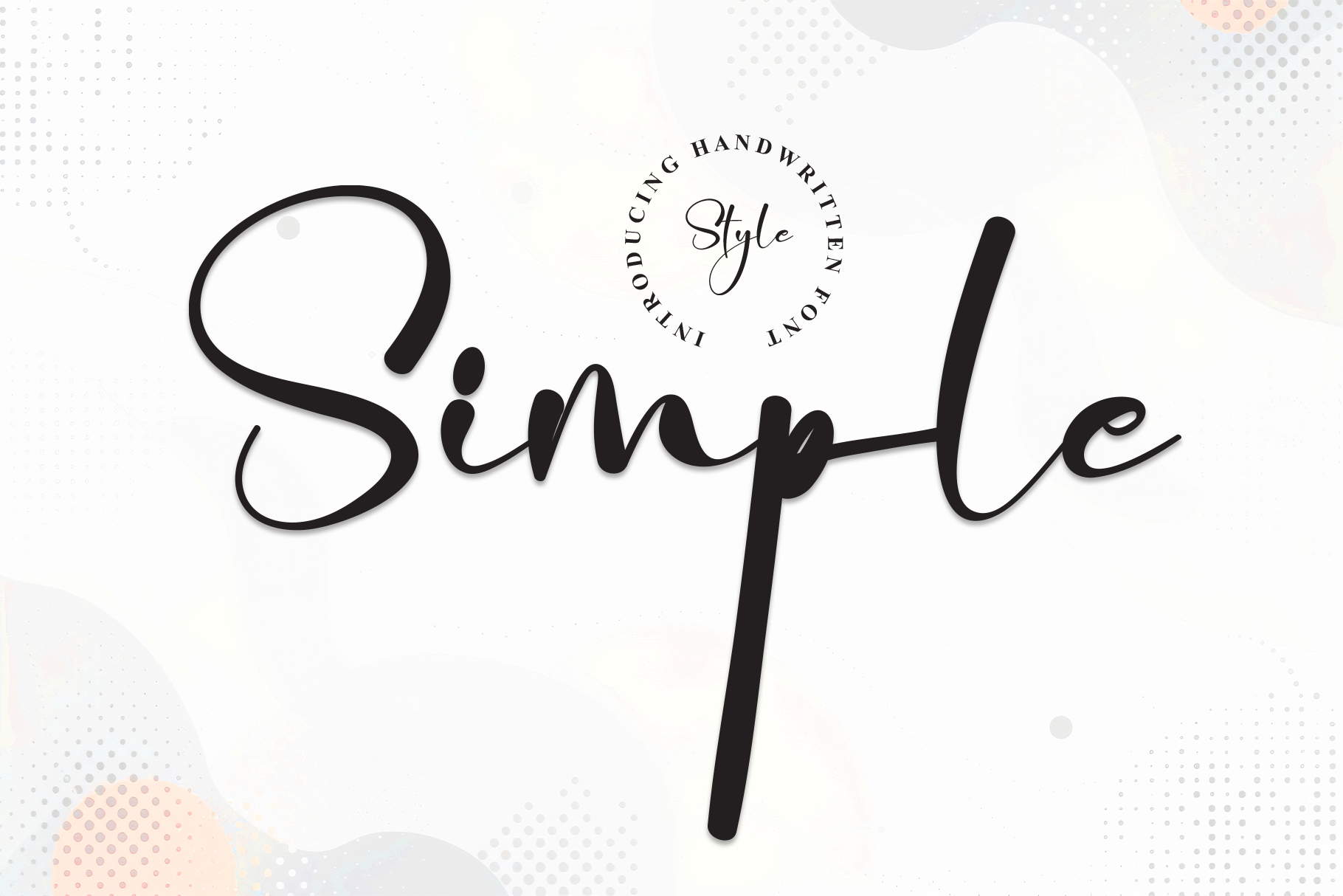 Simple Style preview, placeholder image