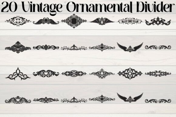 Vintage Ornamental Divider