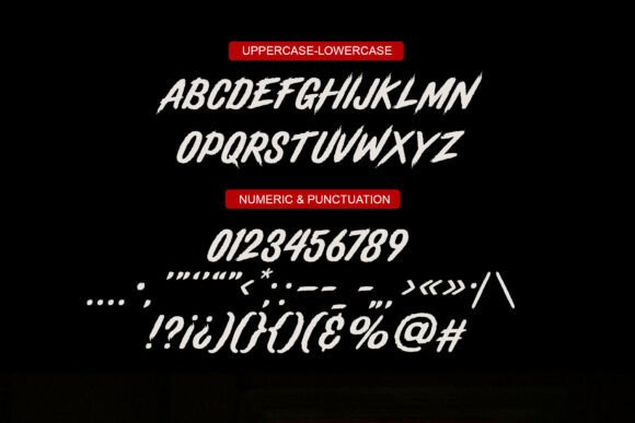 Another Halloween Font - Preview 5