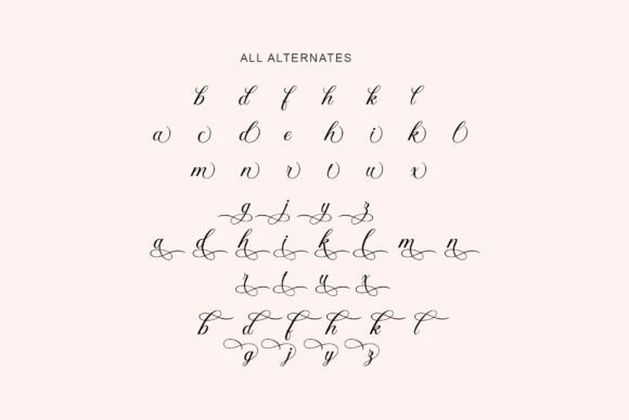 Ashley Font - Preview 3