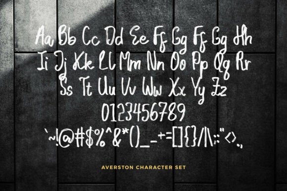 Averstone Font - Preview 4