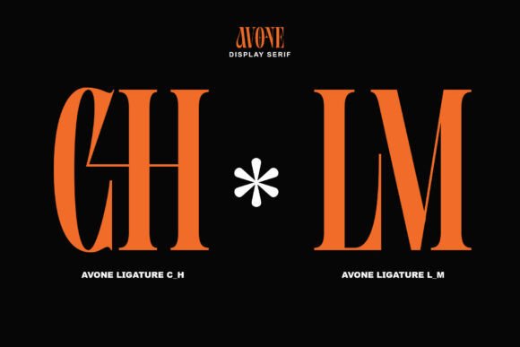 Avone Font - Preview 2